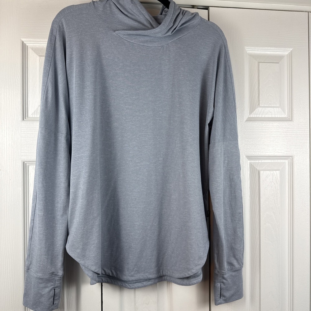 REI Co-op Sahara Shade Hoodie Womens Size XL UPF 50 Sun Hiking Blue